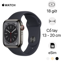 Apple Watch Series 8 45mm LTE Stainless Steel 99%