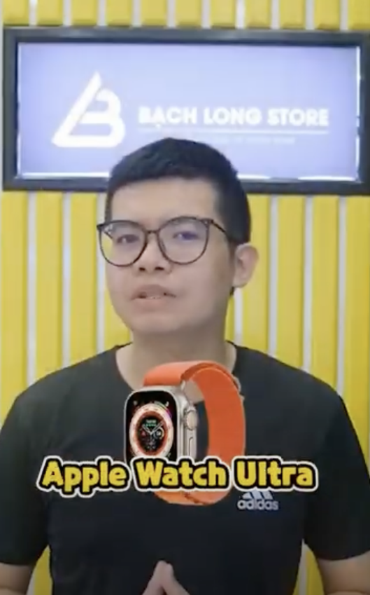 Apple Watch Ultra siêu phẩm đồng hồ đáng sử dụng nhất hiện này.