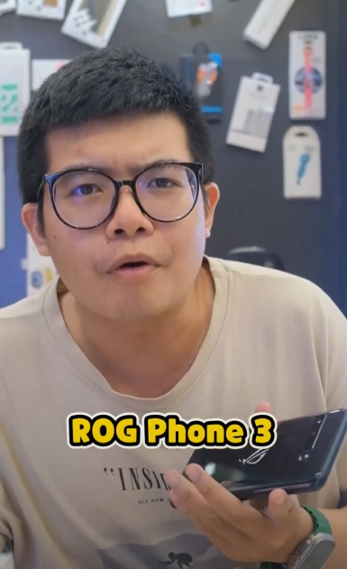 Gaming Phone Asus Rog Phone 3 trải nghiệm tuyệt vời cho người chơi games.